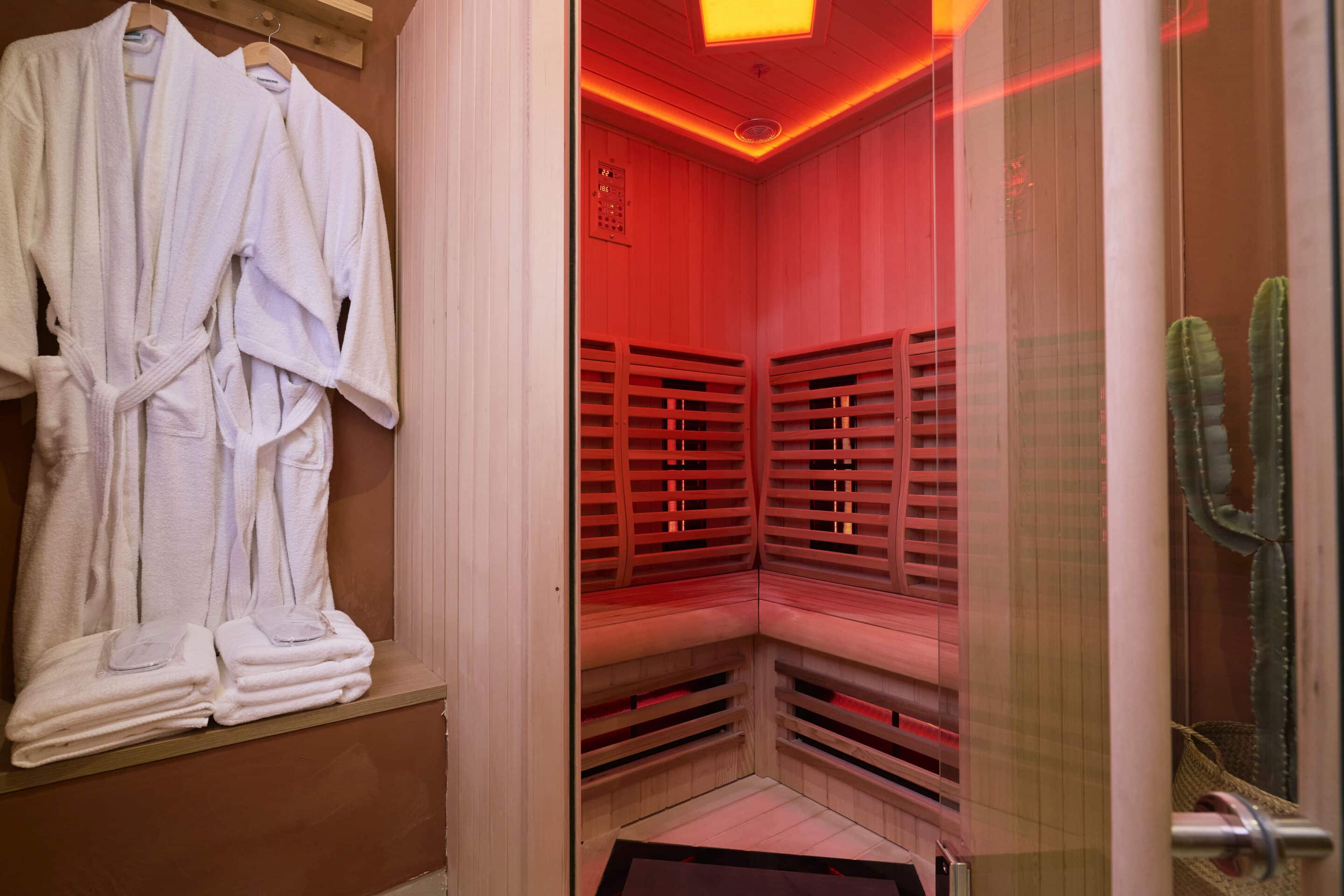sauna privé