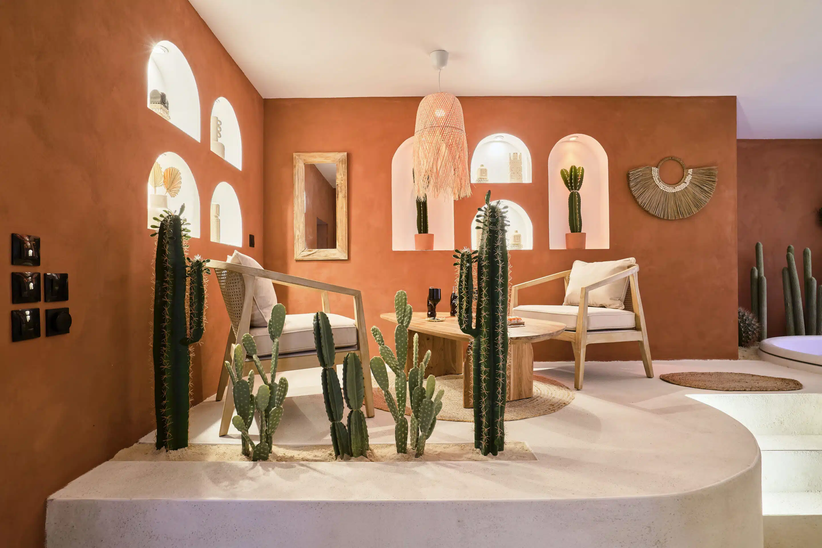 Décoration Mexique de la suite - Spa Béthune